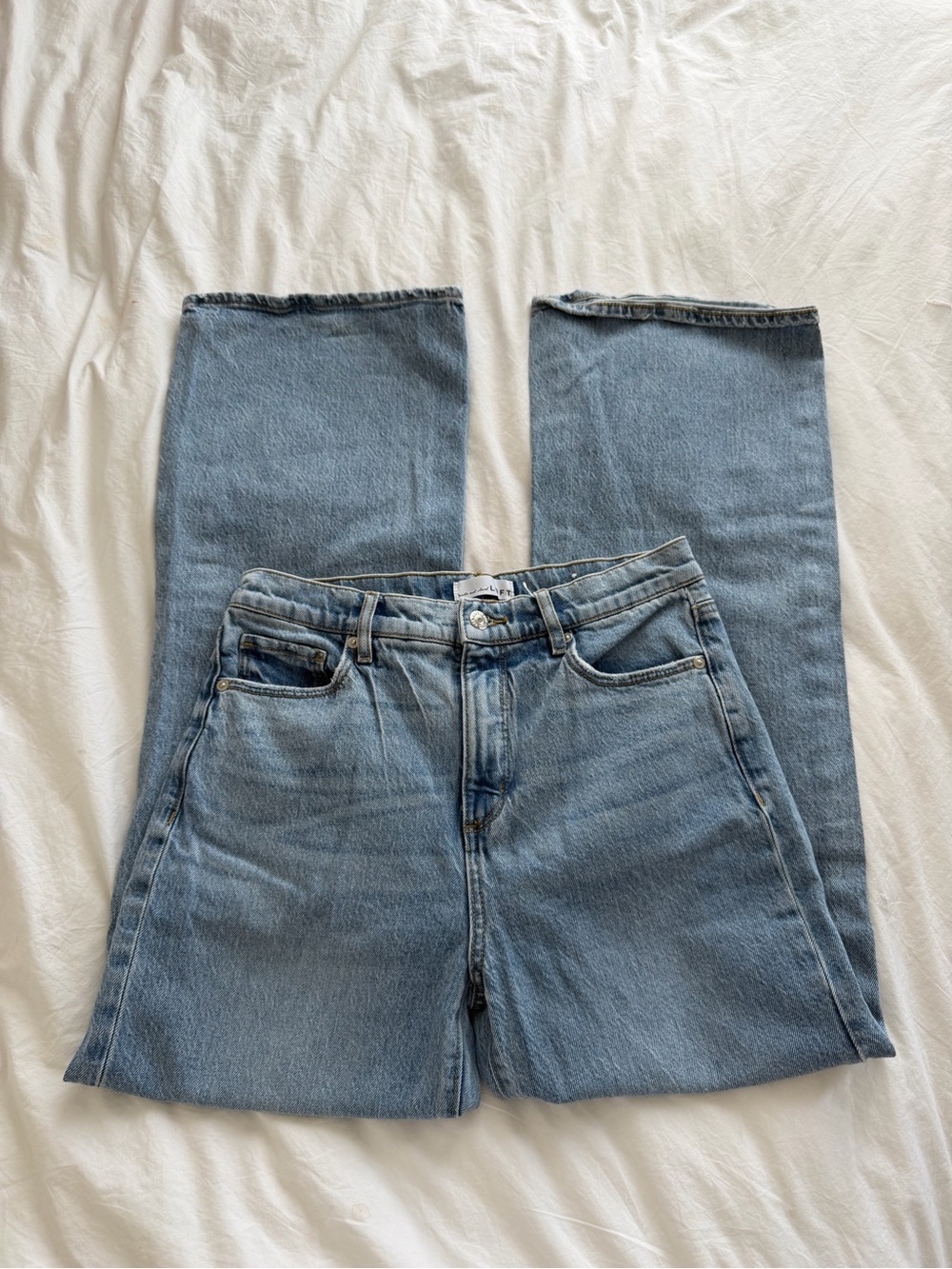 LOFT The Wide Leg Jeans